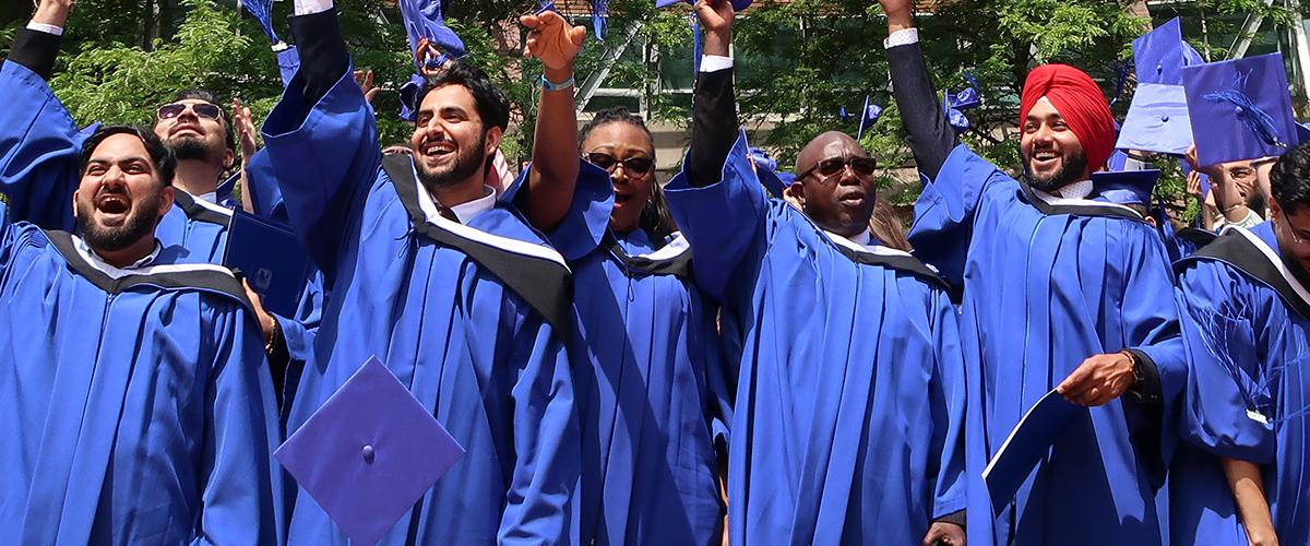 JIBC Grads Celebrating
