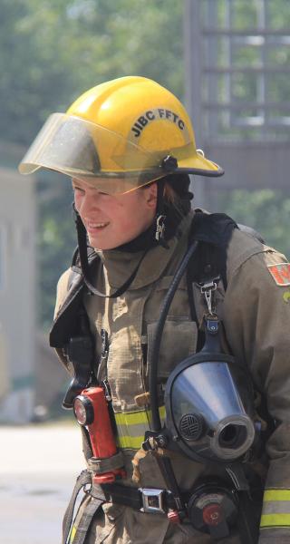 Firefighter Secures Dream Job After JIBC Program | Justice Institute Of ...