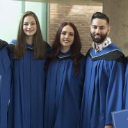 JIBC students at graduation